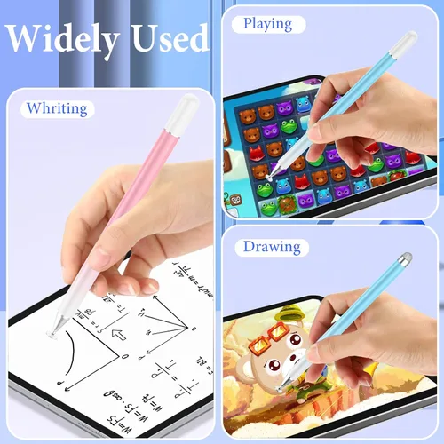 Miniatura 5 de Lápiz capacitivo magnético de 2 en 1 con disco para pantallas táctiles, compatible con iPhone/iPad/Android/Microsoft/Surface y todas las pantallas