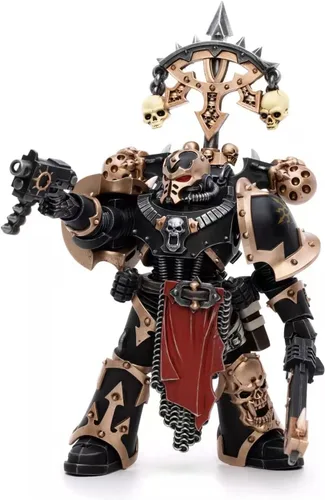 Miniatura 2 de Pipigirl JoyToy con licencia original de Warhammer 40K, figuras de acción de soldado a escala 1/18, modelos de guerrero extremo militar del ejército