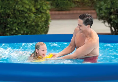 Miniatura 9 de INTEX 28107EH Juego de piscina inflable fácil de instalar: 8 pies x 24 pulgadas - Incluye bomba de filtro de cartucho de 330 GPH