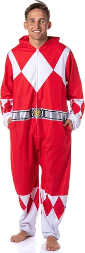 Miniatura 5 de INTIMO Power Rangers - Traje de pijama de una pieza para hombres y mujeres