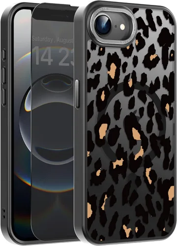 Miniatura 150 de Goodon Funda para iPhone 17 Pro con protector de pantalla de privacidad, compatible con Magsafe, a prueba de golpes, translúcida mate, bonita funda