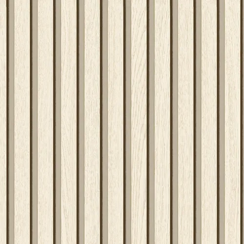 Miniatura 9 de myforHD Papel tapiz despegable y adhesivo de rejilla de madera con rayas, papel tapiz autoadhesivo de madera falsa, papel de contacto de madera