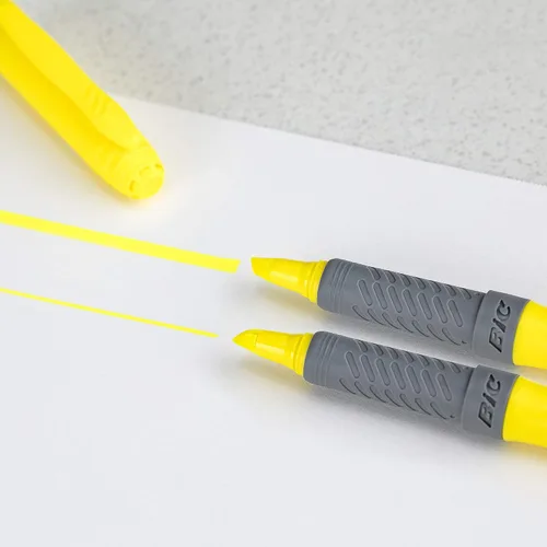 Miniatura 4 de BIC Brite Liner Grip - Resaltador de agarre punta de cincel colores surtidos 5