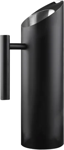 Jarra de agua de acero inoxidable de 53 onzas, jarra de metal pulido, jarra de café helado, jarra de filtro de agua para beber en frío GWENBHMTOOL