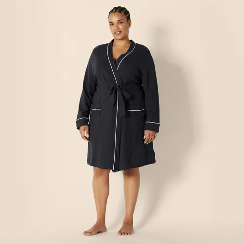 Miniatura 5 de Amazon Essentials Bata ligera de punto gofre de longitud media para mujer (disponible en tallas extragrandes)