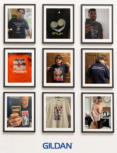 Miniatura 2 de Gildan Camisetas personalizadas Camiseta unisex de cuello redondo Personaliza tu imagen, texto y foto Hombre, Mujer Adulto