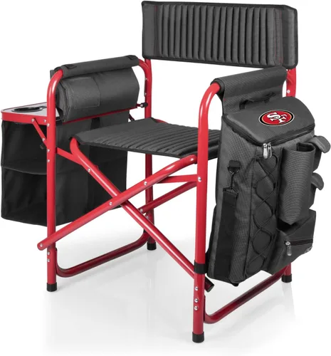 Miniatura 4 de PICNIC TIME NFL NFL Fusion - Silla de campamento unisex para adultos, con mesa auxiliar y enfriador suave, silla de playa para adultos, silla