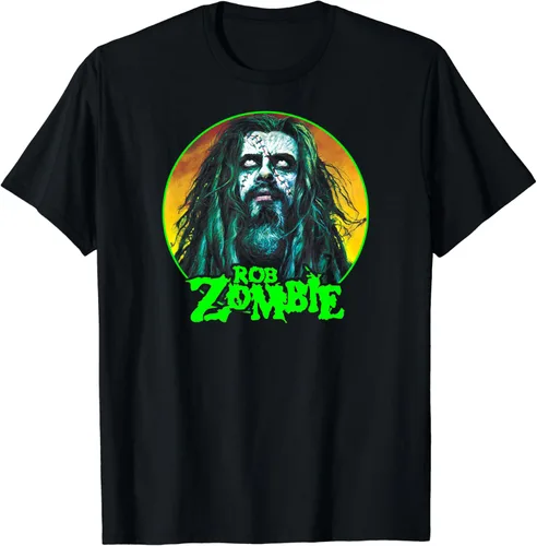 Miniatura 2 de Rob Zombie - Camiseta Circle Face, Negro, S