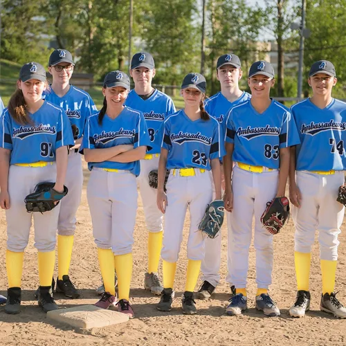 Miniatura 6 de Haysandy Juego de 3 calcetines y cinturón de béisbol o sóftbol con cinturón de sóftbol para niños, jóvenes y adultos