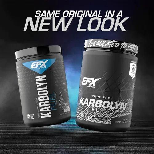 Miniatura 2 de EFX Sports Karbolyn Fuel Polvo de Carbohidratos de Absorción Rápida Carga de Carbohidratos, Energía Sostenida, Recuperación Rápida Sin