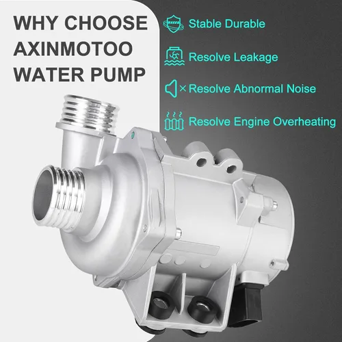Miniatura 2 de Reemplazo de la bomba de agua del motor eléctrico para B-MW Z4 X3 X5 128i 325i 328i 330i 525i 528i 3.0L L6 2006 2007 2008 2009 2010 2011 2012