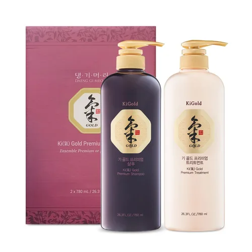 Miniatura 2 de DAENG GI MEO RI - Juego de champú, tratamiento y bolsa de viaje Ki Gold Premium (bolsa de 0.3 fl oz)