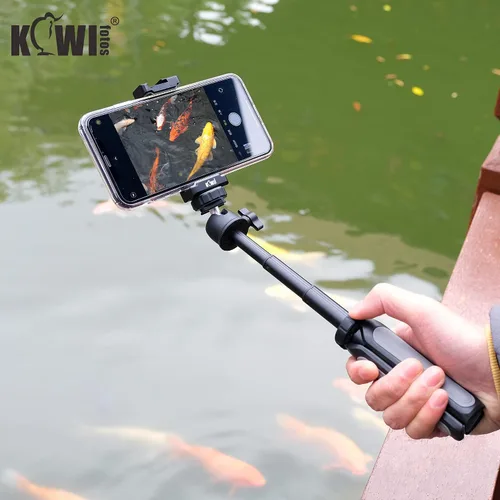 Miniatura 8 de KIWIFOTOS Extensión de trípode para cámara con varilla para selfie para Sony ZV1F ZV1 RX100VII RX100VA A6400 A6300 A6600 Fujifilm X100VI, X100V