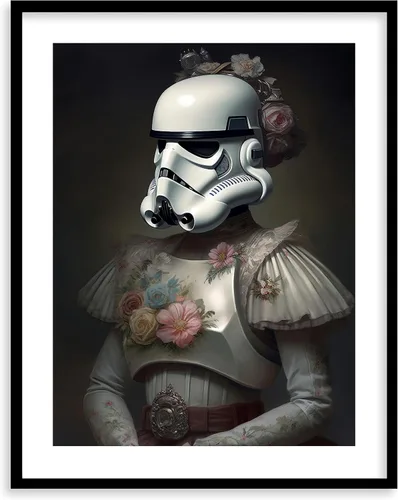 Miniatura 30 de Láminas de Arte de Retratos Victorianos de Star Wars - Impresión de Arte Fino Giclée Premium - Decoración de Pared Steampunk Estética, Póster Darth
