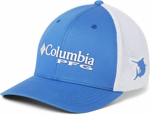 Miniatura 20 de Columbia - Gorra de malla con bandera con árboles unisex para adultos, corona alta