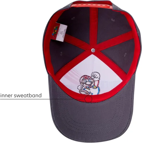 Miniatura 5 de Nintendo Boys Baseball Cap, Super Mario Adjustable Kids Hat for Ages 4-7