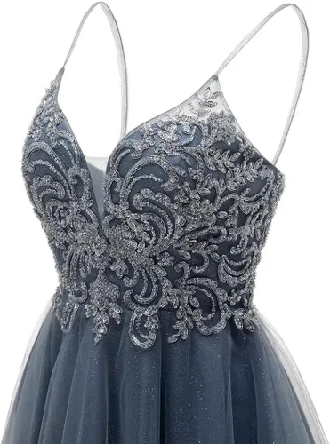 Miniatura 2 de Vestidos de tul para fiesta de graduación 2023, mini vestido de cóctel para adolescentes