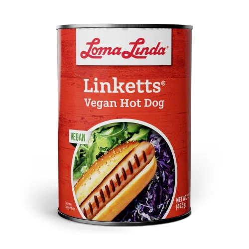 Miniatura 4 de Loma Linda - Carnes a base de plantas (Linketts® (15 oz.), paquete de 12