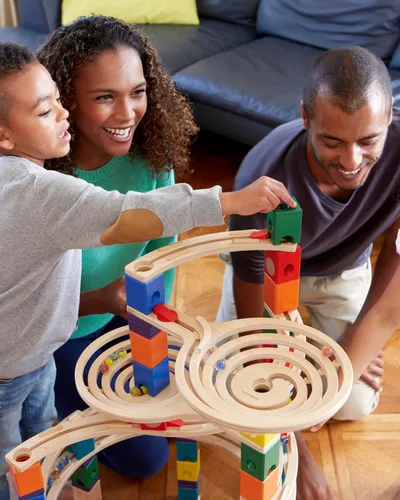 Miniatura 7 de La galardonada construcción de mármol de madera Hape Quadrilla - The Cyclone