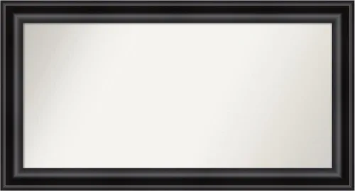 Miniatura 125 de Amanti Art Espejo personalizado, espejo de baño negro puente, espejo de pared o espejo de tocador de baño sobre el fregadero (26 x 26 pulgadas)