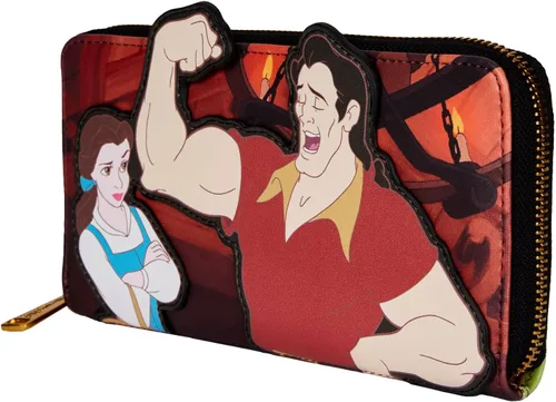 Miniatura 2 de Loungefly Disney Villains Scene Gaston Ziparound Wallet