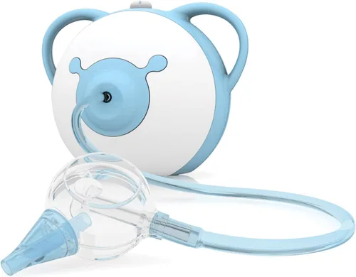 Aspirador Nasal Nosiboo Pro para Bebés | Succionador Eléctrico Nasal | Fabricado en la UE | Potencia de Succión Ajustable | Calidad Premium | Diseño