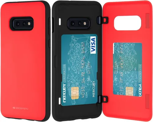 Miniatura 113 de GOOSPERY Funda tipo cartera para Samsung Galaxy S22 Ultra, [tarjetero] parachoques magnético de puerta con cierre automático, cubierta protectora
