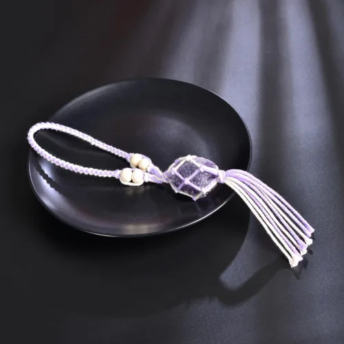 Miniatura 3 de Adornos colgantes de cristal curativos Feng Shui para coche, adorno de meditación, adorno colgante para ventana, para decoración del hogar