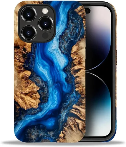 Miniatura 23 de DAIZAG Funda compatible con iPhone 11, hermoso color arena, patrón completo, carcasa rígida híbrida de plástico TPU + funda de protección