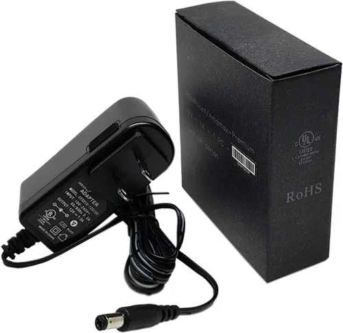 Miniatura 5 de iMBAPrice, adaptador de pared 9V CC - conector de 5,5 x 2,1, 500mA UL Negro
