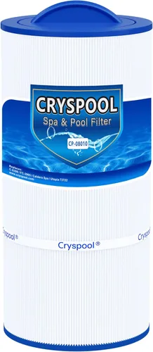 Cryspool® 08010 Filtro compatible con Caldera Utopia 73722, 1039607, C-8399, PCD100W, FC-3965, cartucho de filtro de spa de 100 pies cuadrados, 1