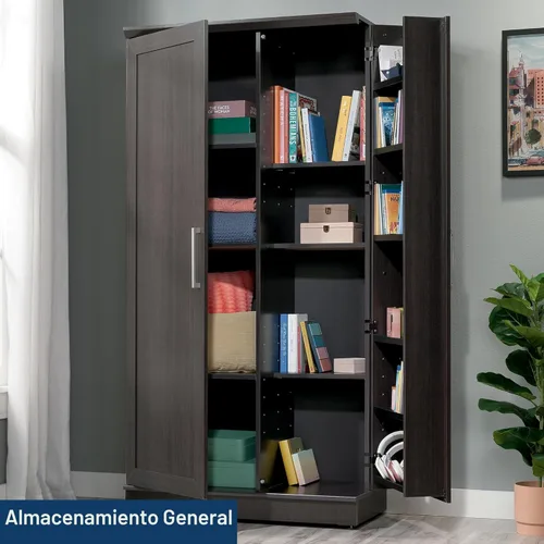 Miniatura 5 de Sauder HomePlus - Armario de almacenamiento/ gabinetes de despensa, acabado de roble Dakota