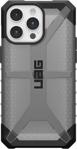 Miniatura 7 de URBAN ARMOR GEAR UAG [versión actualizada] Funda compatible con iPhone 15 Pro Max de 6.7 pulgadas, color ceniza de plasma, resistente, transparente