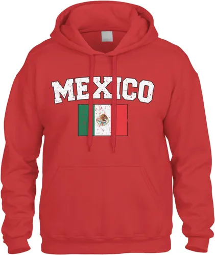 Miniatura 3 de Cybertela Sudadera con capucha con capucha y diseño de la bandera de México