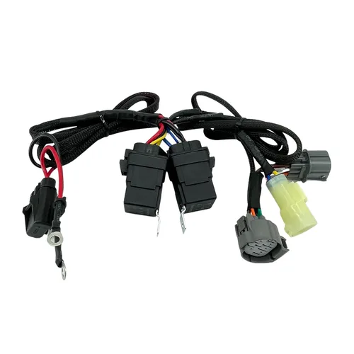 Miniatura 3 de Kit de arnés de cableado de cambio bypass sensor de ángulo motor de cambio arnés de computadora compatible con Honda Rancher 350 ES Te Fe 2000-2006