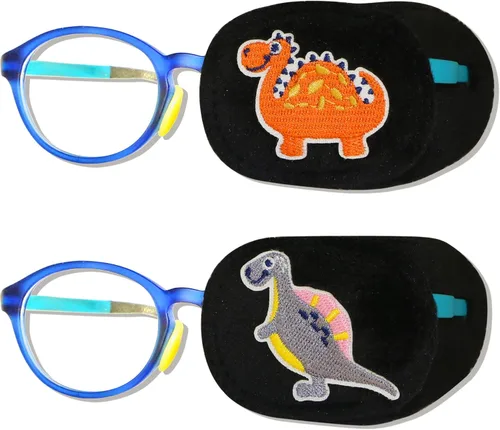 Miniatura 10 de Astropic 2 parches oculares para niños Parche de ojos para niñas para gafas Parches médicos para los ojos para niños con ojo perezoso Parche