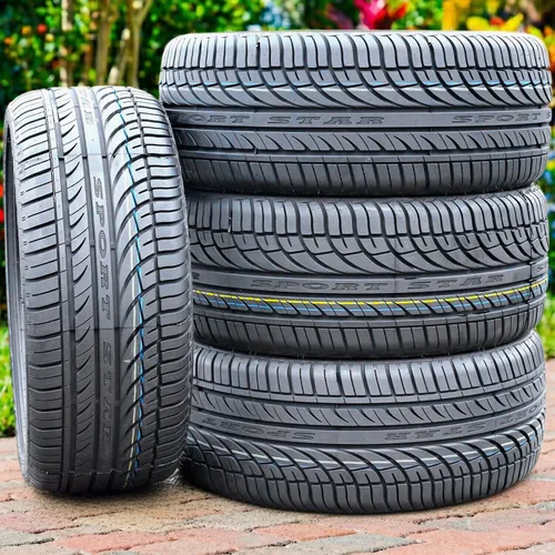 Fullway HP108 - Juego de 4 neumáticos radiales de alto rendimiento para automóvil de pasajeros para todas las estaciones 225/40R18 225/40ZR18
