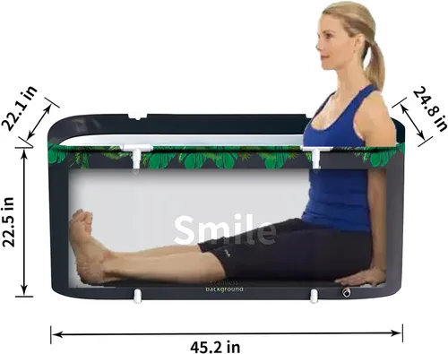 Miniatura 2 de ptlsy - Bañera portátil para adultos, bañera plegable japonesa para baño de inmersión personal, bañera de agua caliente, fría y de hielo para el spa
