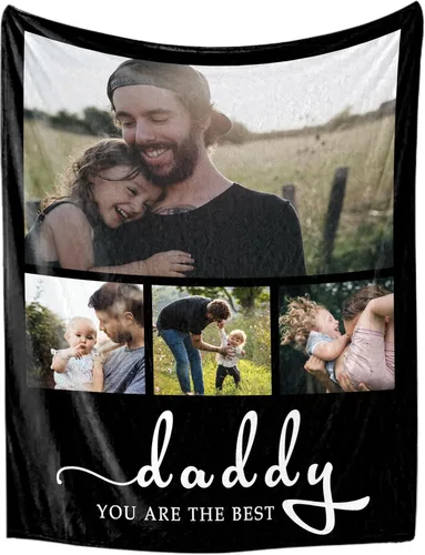 Miniatura 21 de Manta personalizada con foto, manta personalizada con imagen, regalos personalizados para pareja, mamá, papá, novia, novio, amigo, cumpleaños, 10