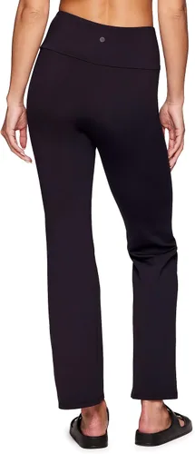 Miniatura 3 de RBX Active - Pantalones de yoga con corte de bota y control de abdomen para mujer