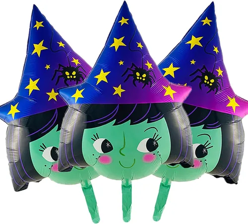 Miniatura 20 de Globos de murciélago para Halloween, globos de aluminio para fiestas temáticas de murciélagos, suministros de decoración de Halloween, cumpleaños