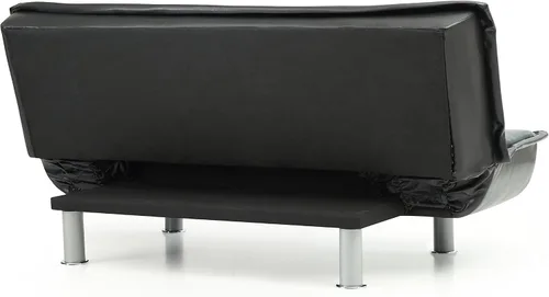 Miniatura 6 de Glory Furniture Sofá cama futón, color negro