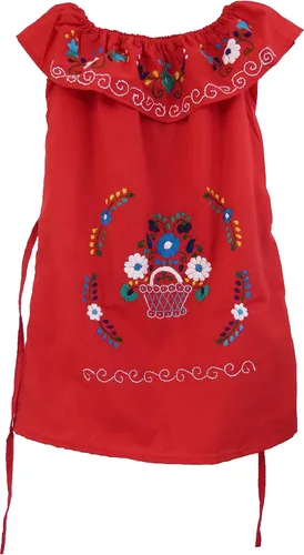Miniatura 5 de Vestido mexicano Jocie bordado a mano