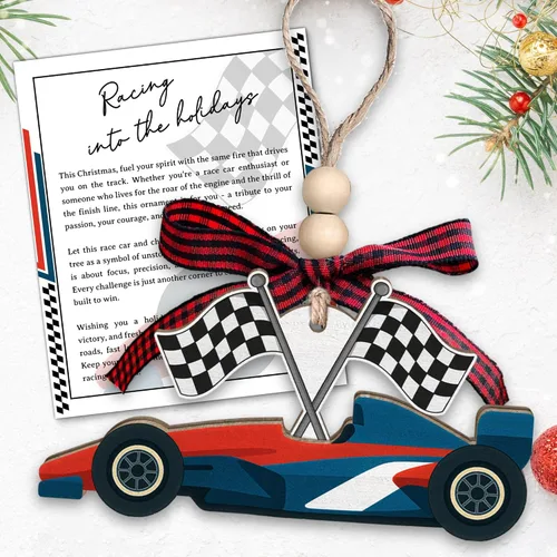 Miniatura 15 de KatAndNat Adorno de Amor ASL - Adornos de Navidad ASL 2025, Adornos de Lenguaje de Señas para Árbol - Recuerdo de Lenguaje de Señas Manual