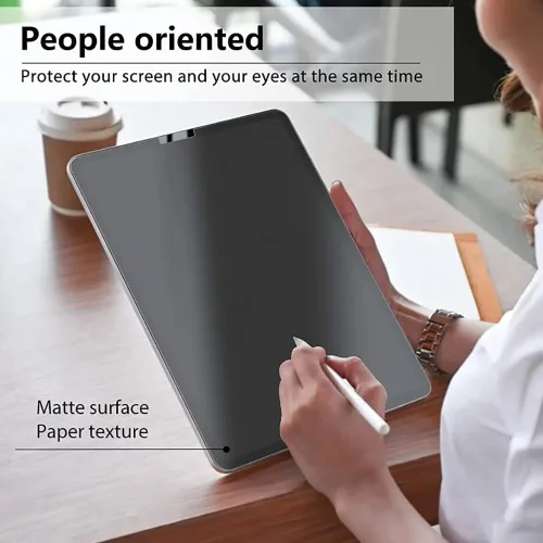Miniatura 5 de Protector de pantalla de papel compatible con Lenovo Idea Tab Pro, película de PET mate para dibujar y tomar notas [antirreflejo] [antideslizante]