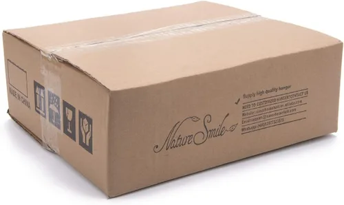 Miniatura 8 de Nature Smile Perchas de madera de 14 pulgadas para jóvenes preadolescentes con gancho antioxidante (paquete de 20 unidades, color natural)