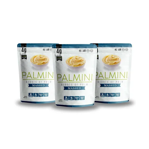 Miniatura 11 de Palmini Puré Puré de palmera bajo en carbohidratos y bajos en calorías Keto, sin gluten, vegano y sin OMG, como se ve en Shark Tank