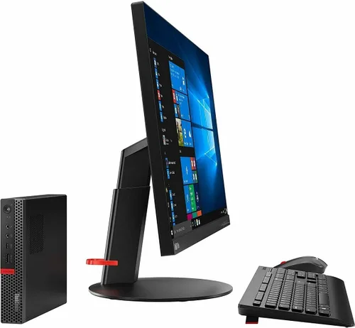 Miniatura 8 de Lenovo ThinkCentre M920q Tiny Desktop, Intel 6 Core i5-8500T, 16 GB de RAM, SSD NVME de 256 GB, HDMI, DisplayPort, WiFi, Bluetooth, teclado