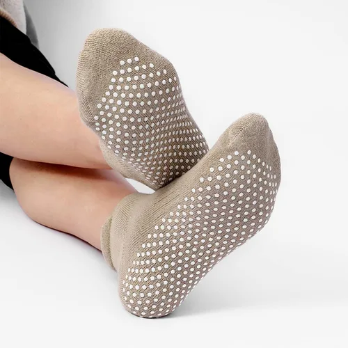Miniatura 3 de UTTPLL Calcetines de agarre para mujeres y hombres, calcetines antideslizantes de pilates, calcetines de yoga acolchados para hospital, calcetines
