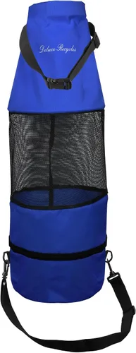 Miniatura 12 de Bolsa de basura para barco, tela Oxford de malla 600D resistente con cremallera inferior y cierre de goma superior, a prueba de fugas y lavable